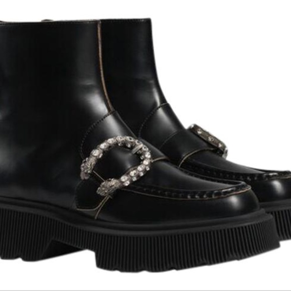 Gucci Tiger Head ankle boots - Picture 1 of 5